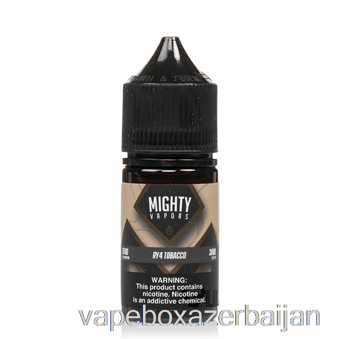 Vape Baku RY4 Tobacco - Mighty Salts - 30mL 25mg